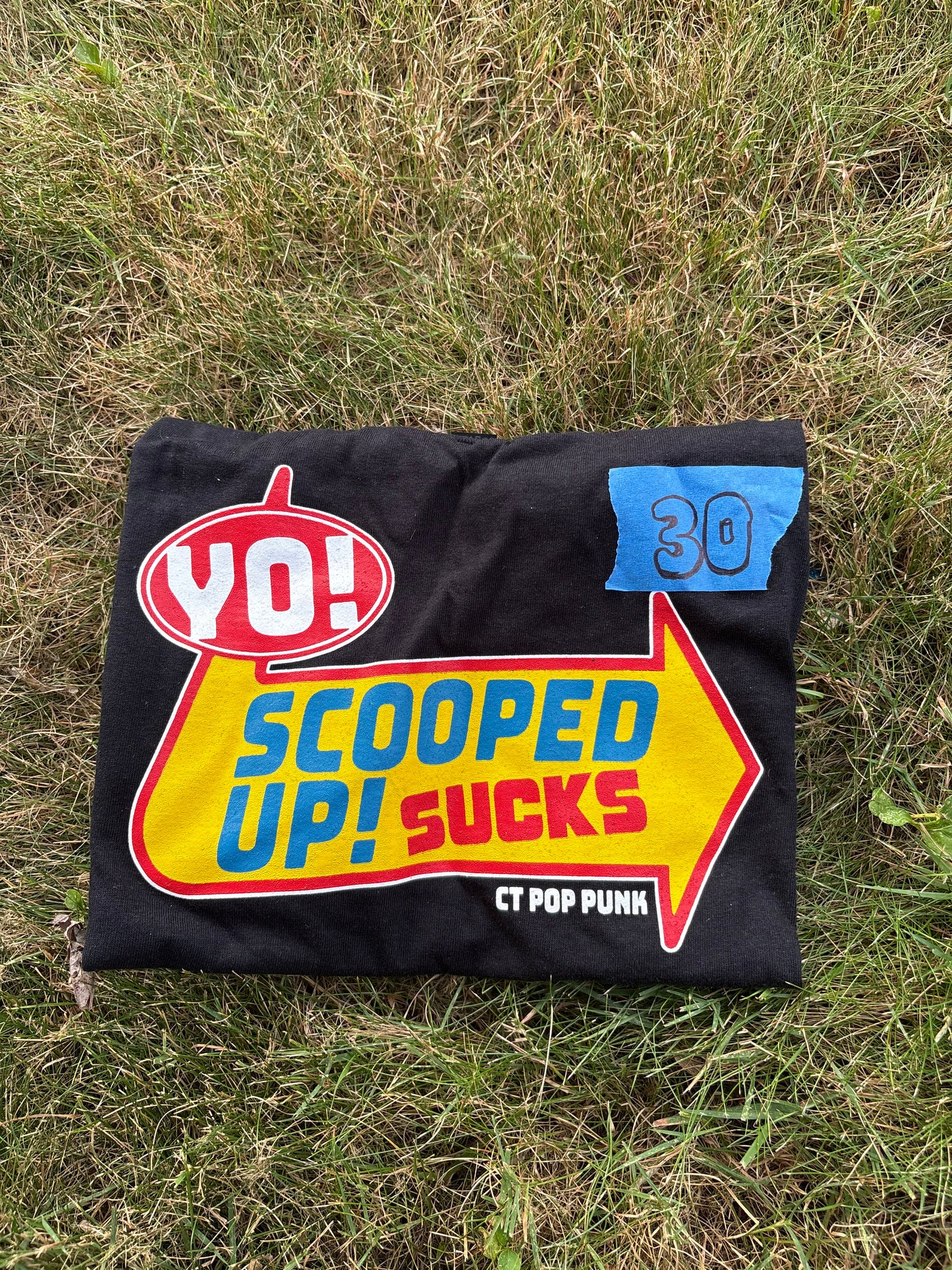 YO SCOOPED UP SUCKS Tshirt
